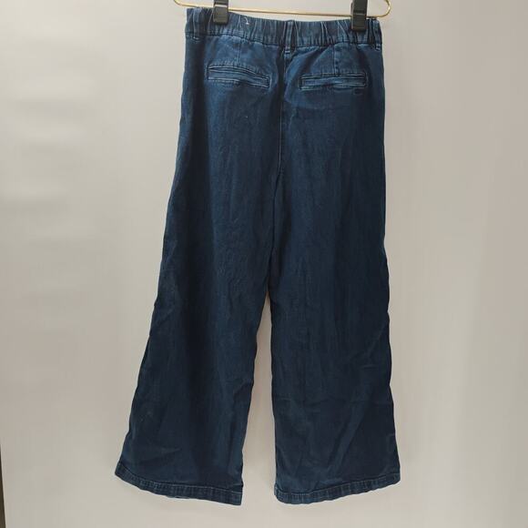 AMERICAN EAGLE HIGH WAISTED WIDE LEG PANTS Size 6 PULL PN PANTS JEANS STRETCHY - Picture 6 of 14